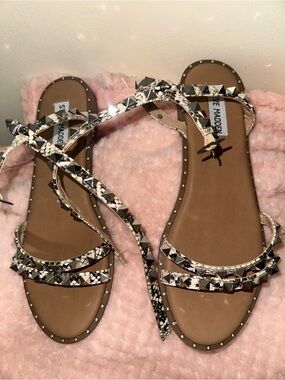 steve madden partay metallic ankle strap dress sandals Steve Madden | Shoes | Steve Madden Partay Ankle Strap Stiletto Dress  Sandals Womens 75 Pink Metallic